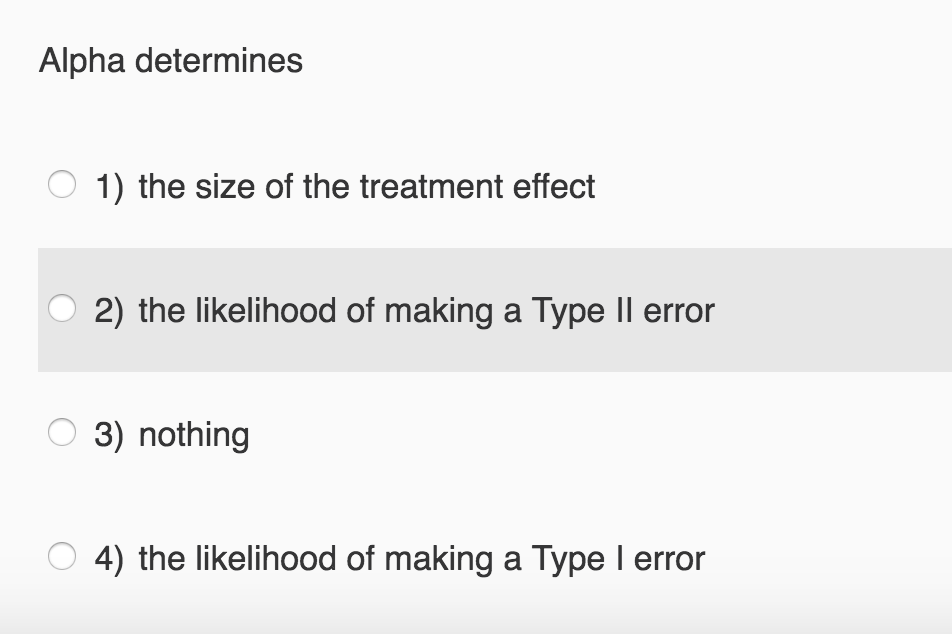 Solved A researcher risks a Type I error 1) anytime Ho is | Chegg.com