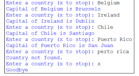 Solved Write a Python program (in python 3) that will read | Chegg.com