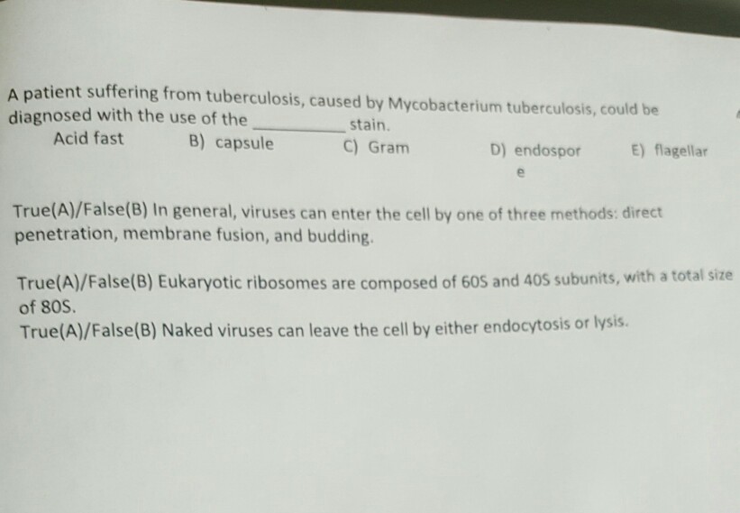 Solved 3) Which of the following is NOT true about