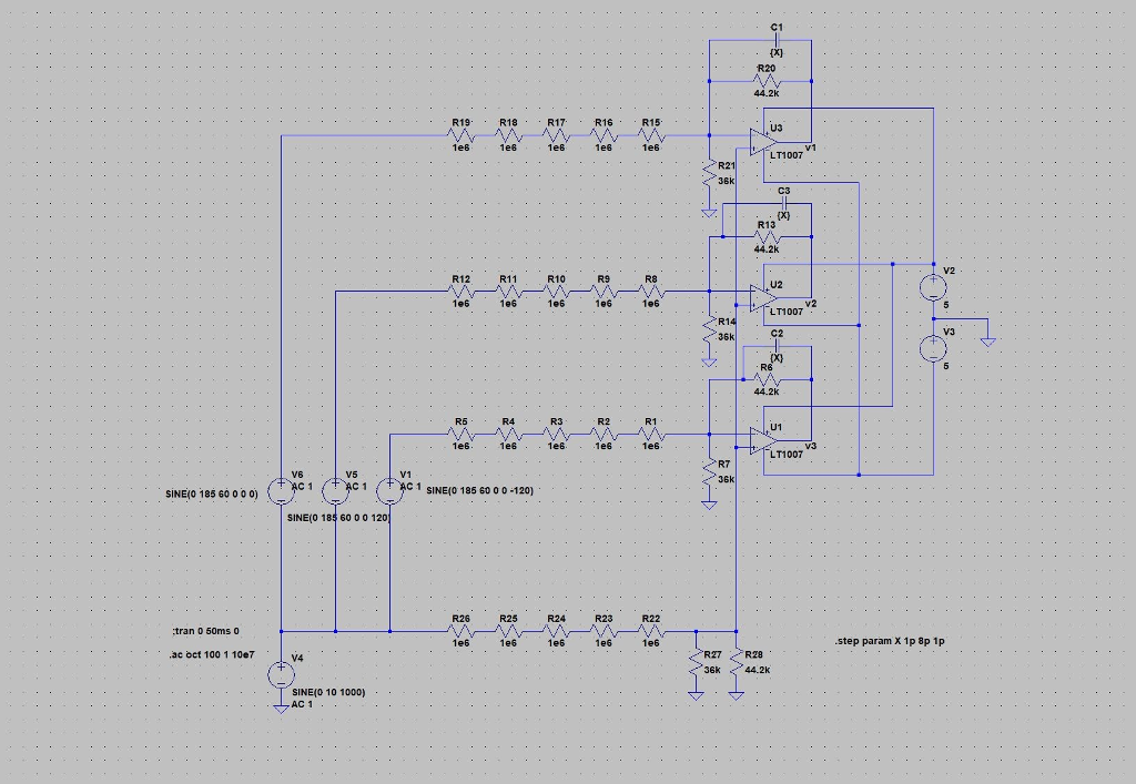 Solved C1 IXl R20 R19 R18 R17 R16 R15 1e8 1e8 1e8 1e6 Chegg