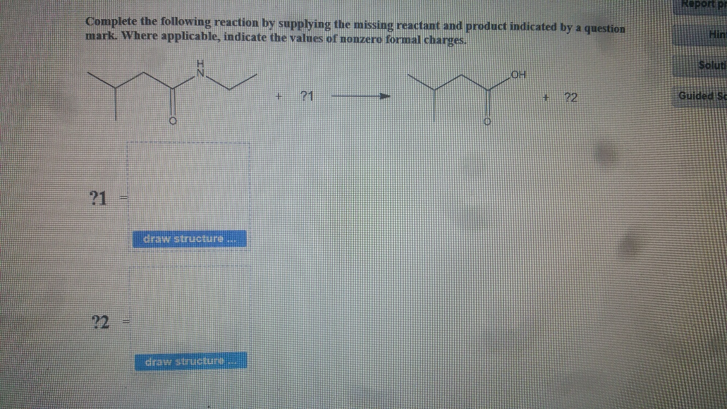 Solved Complete the following reaction by supplying the | Chegg.com