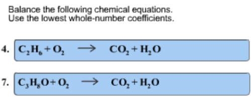 balancing chemical equations even fractions calculator