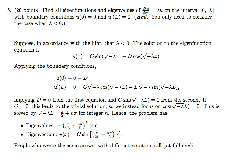 Solved need help with this Partial Differential Equations | Chegg.com