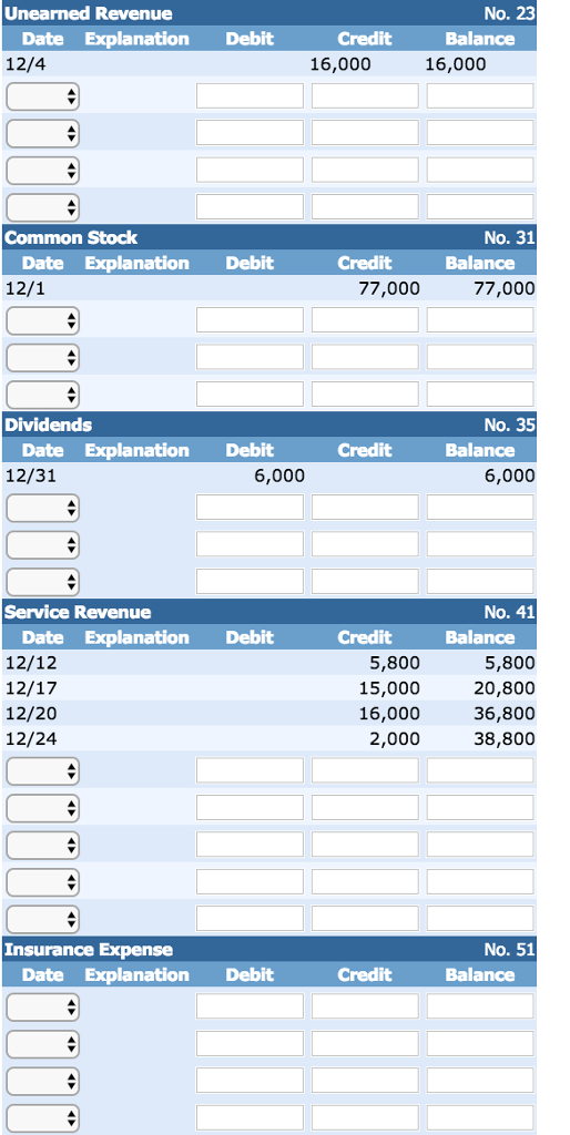 Solved (e) Post Adjusting Journal Entries to T-Accounts | Chegg.com