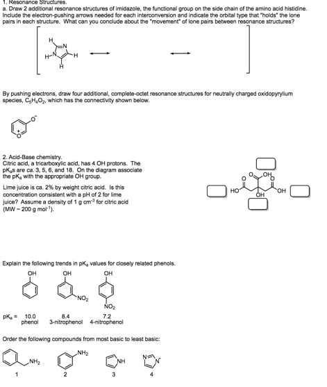 Solved Resonance Structures. Draw 2 additional resonance | Chegg.com