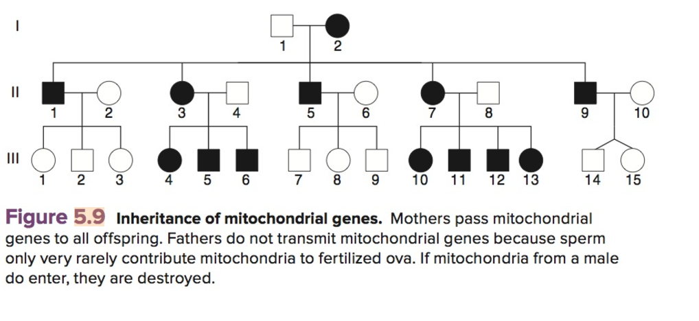 Solved 10 3 9 10 11 12 13 14 15 Figure 5.9 inheritance of | Chegg.com