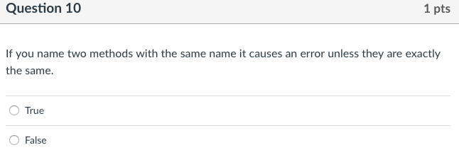 Solved Question 6 1 pts Which of the following is not a | Chegg.com