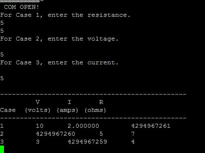 Solved Below is my output and cod using UART. The output | Chegg.com