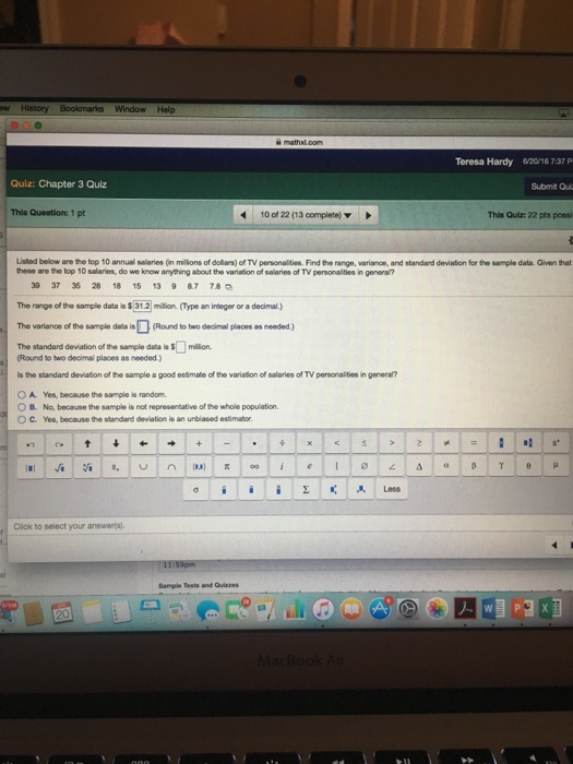 Solved listed below are the top 10 annual salary's in