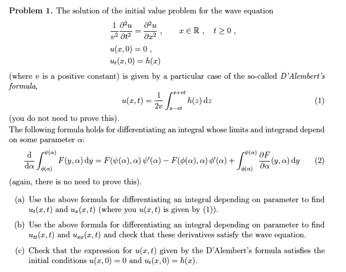 Solved please show your work and do parts a, b , and c if | Chegg.com