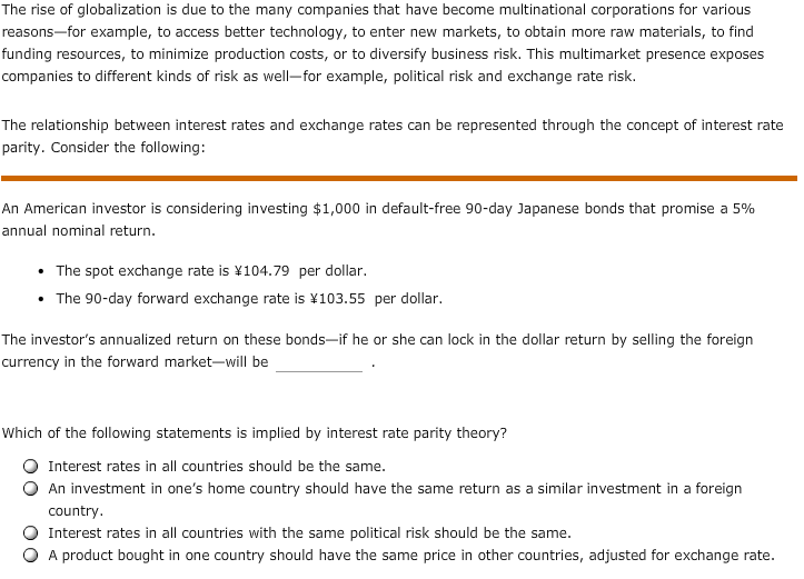 Solved The rise of globalization is due to the many | Chegg.com