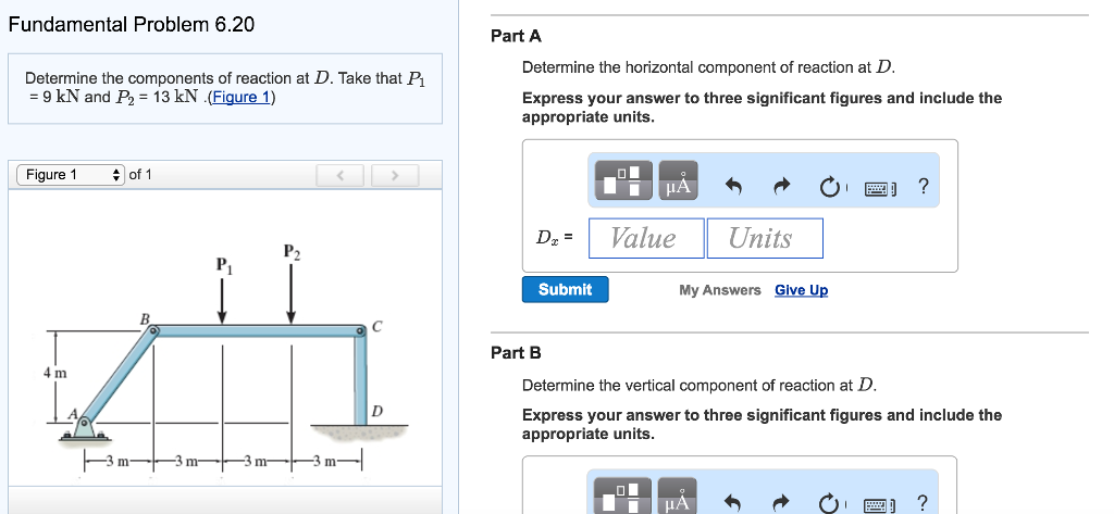 Solved Fundamental Problem 6.20 Part A Determine the | Chegg.com