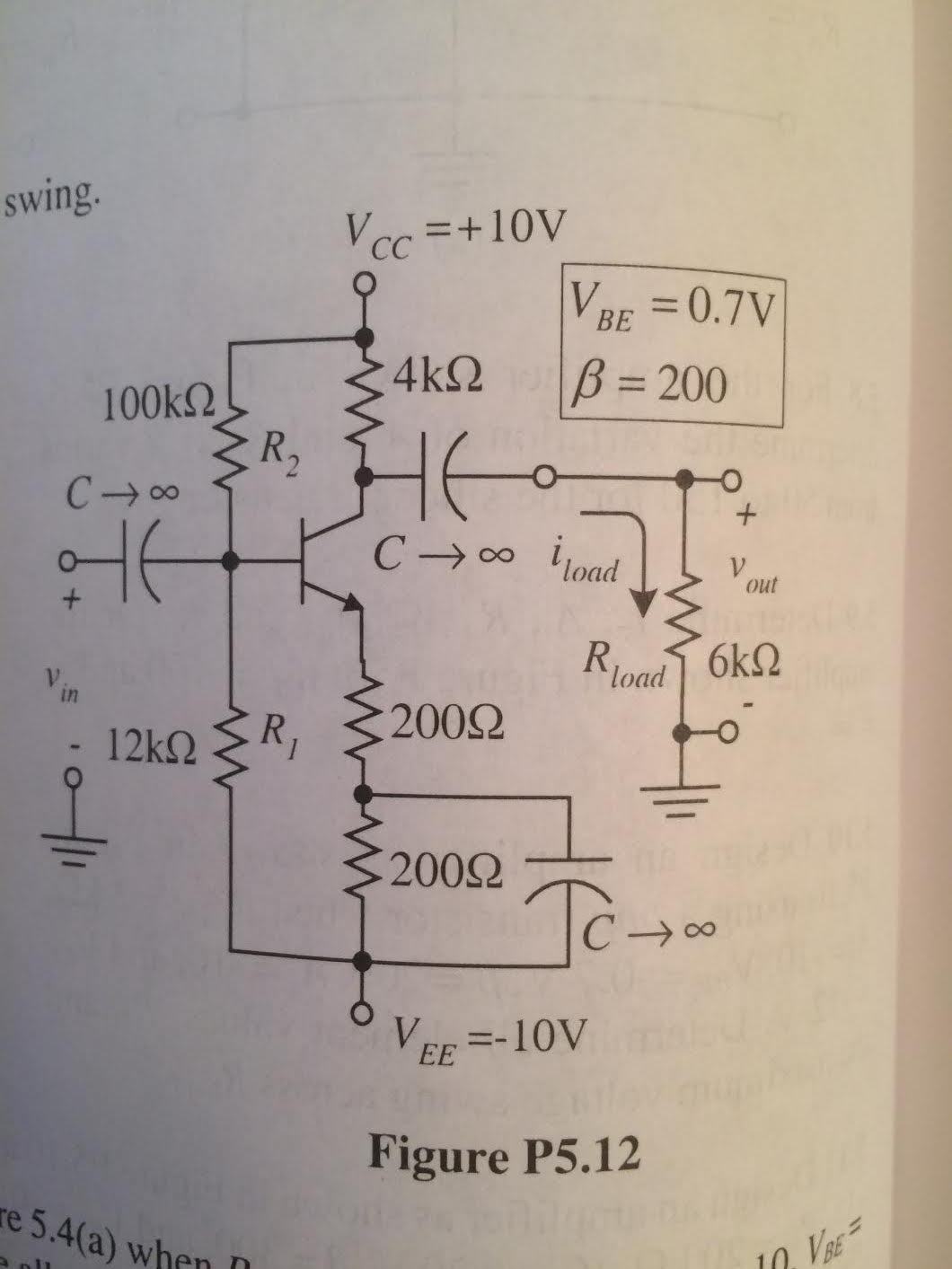Analyze the circuit shown in Figure P5.12 and | Chegg.com