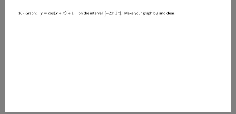 graph of cos 2 pi x