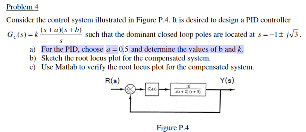 Solved Consider the control system illustrated in Figure | Chegg.com