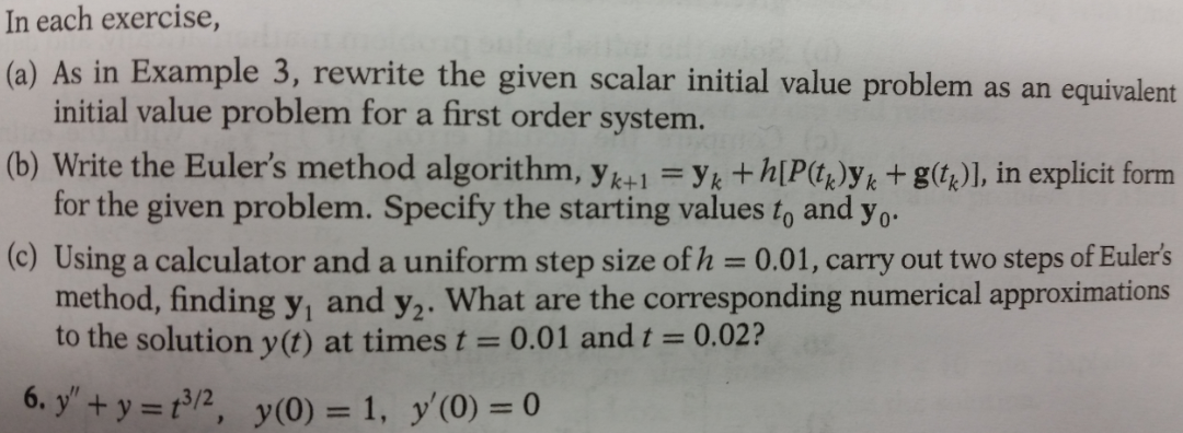 In Each Exercise A As In Example 3 Rewrite The Chegg