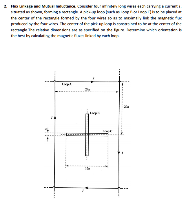 Solved Flux Linkage and Mutual Inductance. Consider four