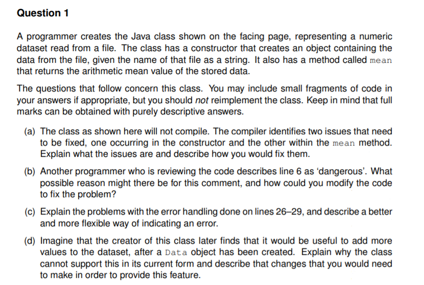 a guide to programming in java critical thinking answers