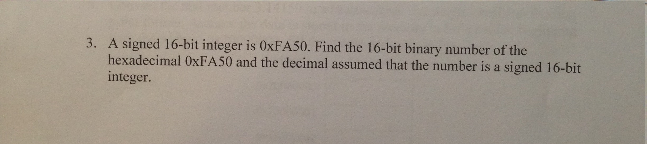 16 bit signed integer max value