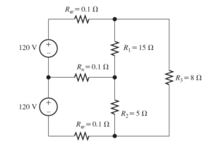 Solved The circuit shown in (Figure 1) is the dc equivalent | Chegg.com