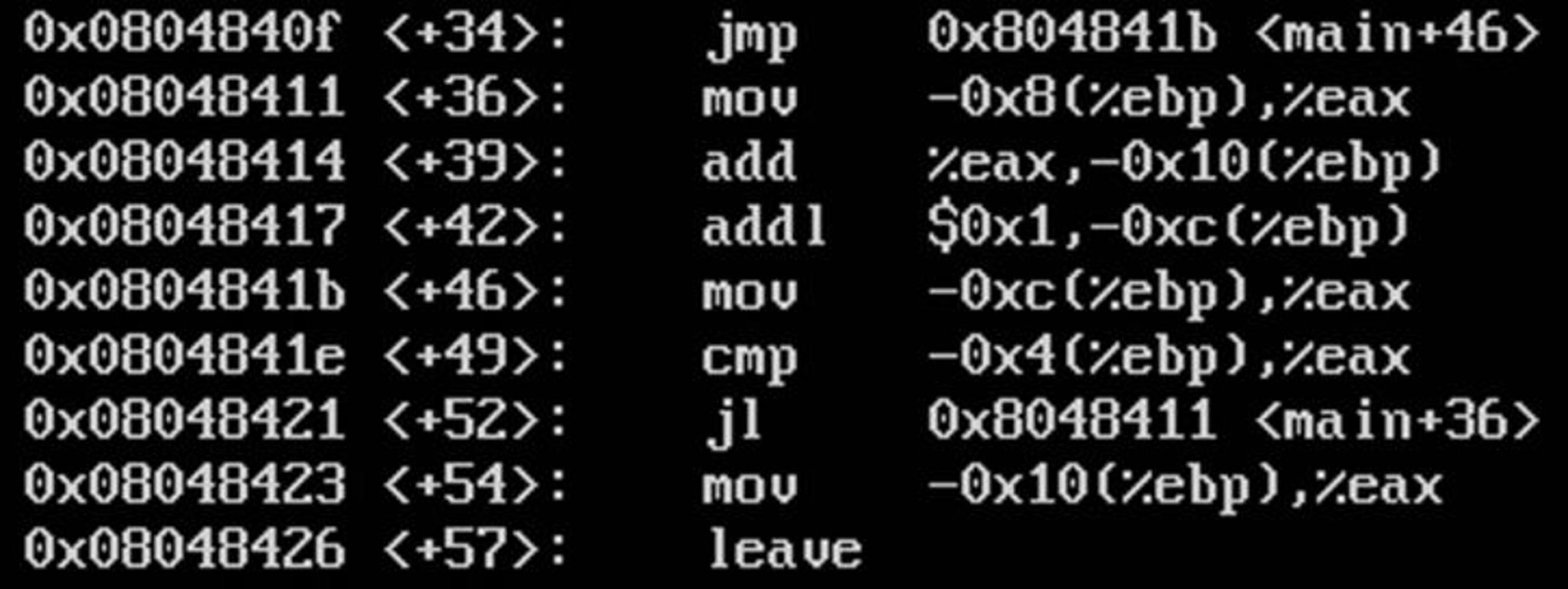 Solved If you have these codes of loops in assembly 1)