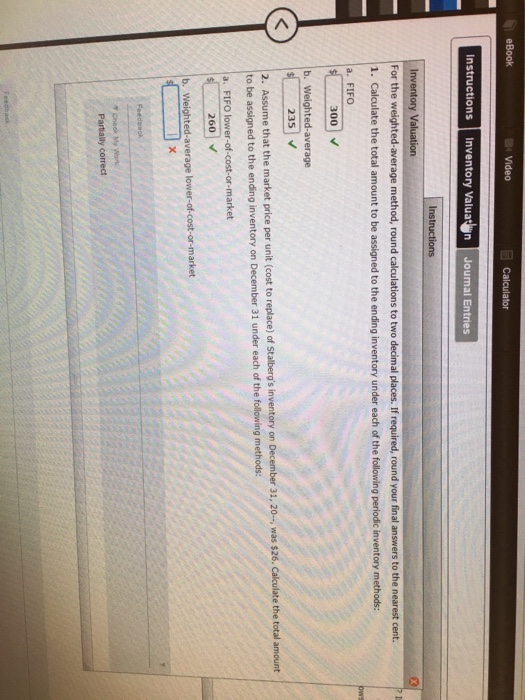 For the weightedaverage method, round calculation to