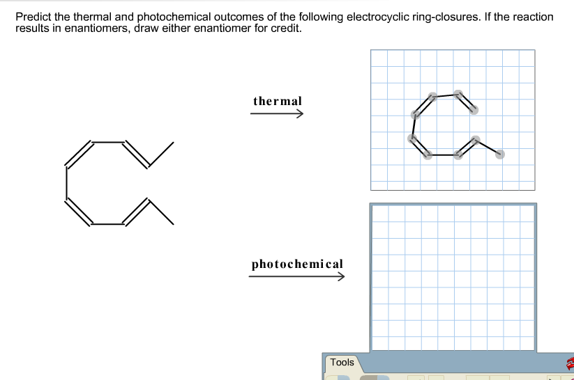 Solved Predict the thermal and photochemical outcomes of the | Chegg.com