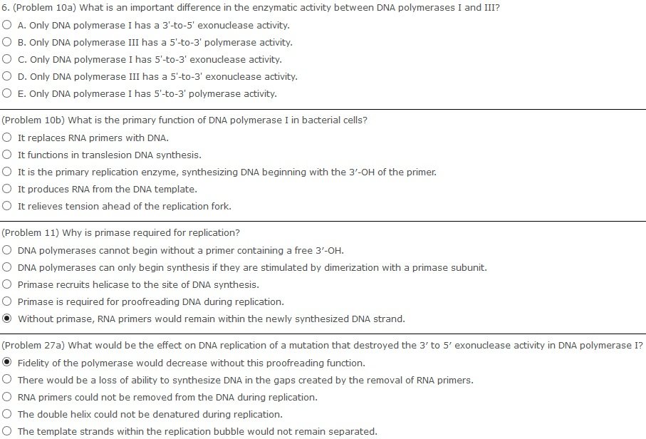 Solved What is an important difference in the enzymatic | Chegg.com