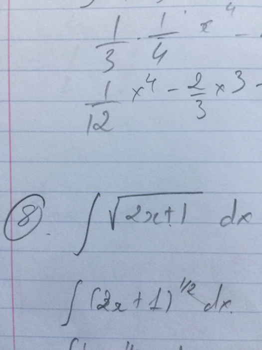 integration of root 1 x square dx