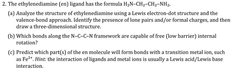 Ethylenediamine Ligand