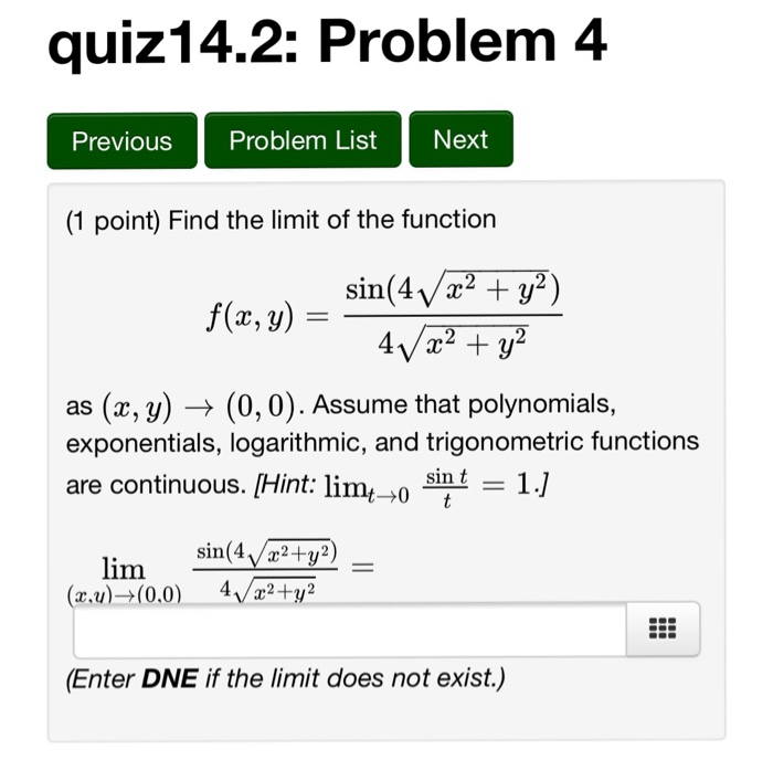 Solved Help With These Excersices! (Calculus) Part 1. | Chegg.com