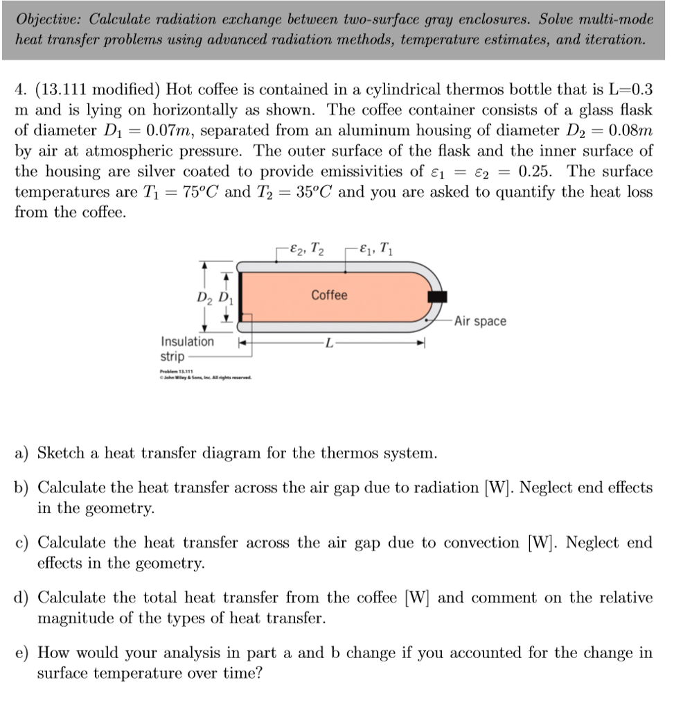 Solved Heat Transfer Problem. I Will Give A Like If You | Chegg.com