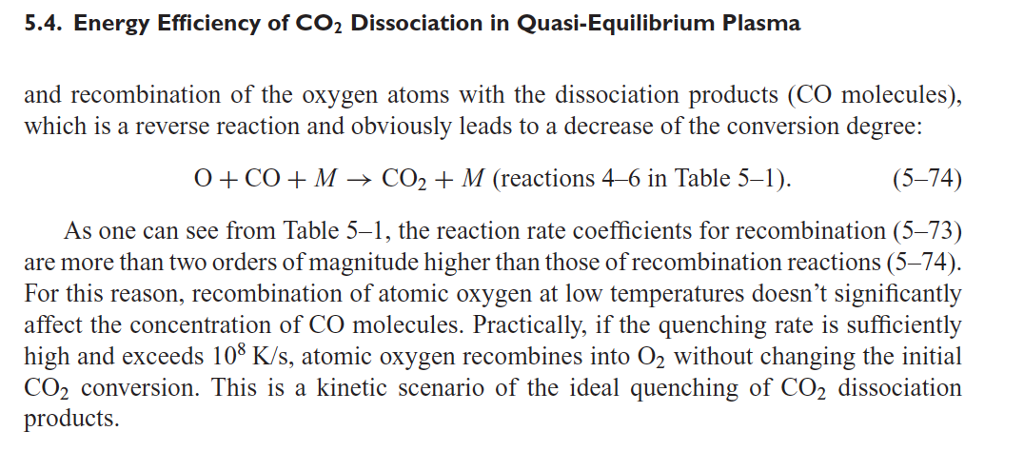 5–16. Kinetic Scenario of Ideal Quenching of Products | Chegg.com