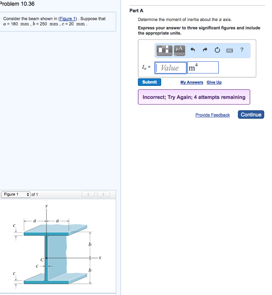 Solved Consider The Beam Shown In (Figure 1). Suppose That A | Chegg ...