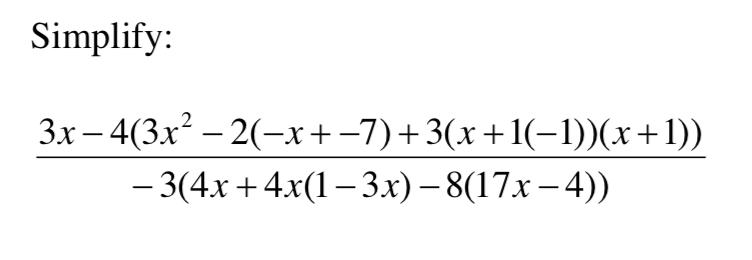 3 x 7 )= 4 2x 1