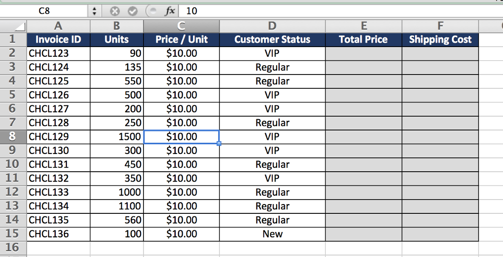 Solved 1. If a customer orders up to 500 units of a product, | Chegg.com
