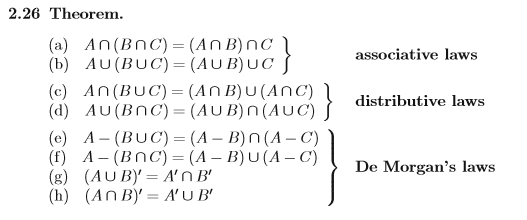 Solved Theorem. A (B C) = (A B) C A (B C)= (A B) C | Chegg.com