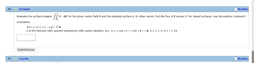 Solved Evaluate The Surface Integral Doubleintegral S F