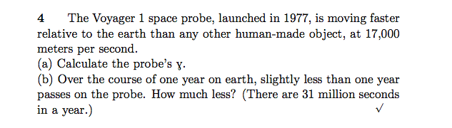 the voyager 1 space probe reading answers