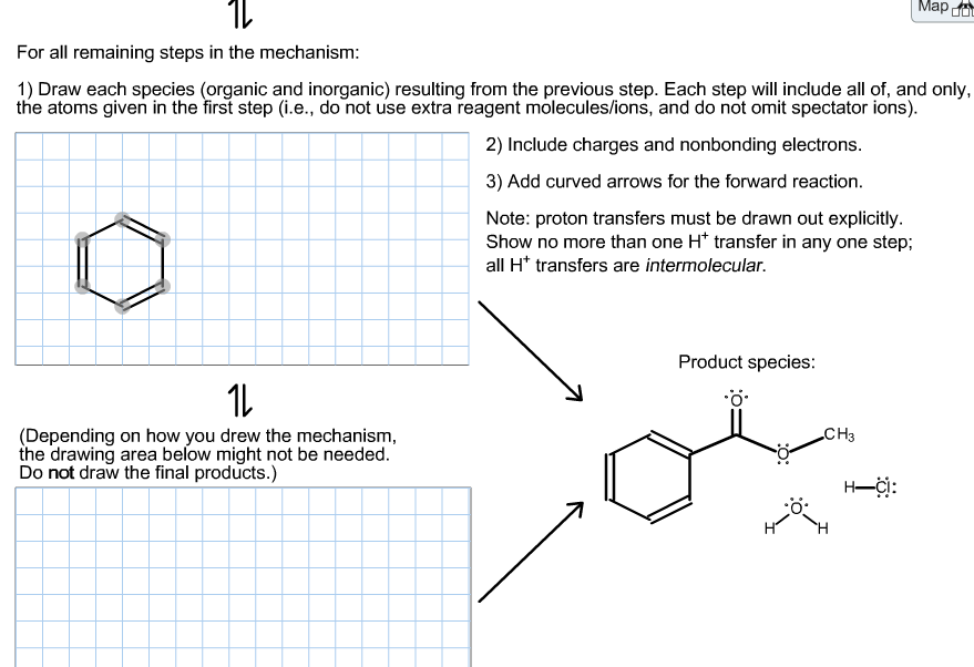 Examination of the Fischer esterification mechanism | Chegg.com