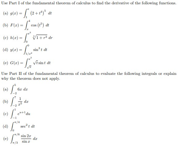 fundamental theorem of calculus part 2 fundamental theorem of calculus part 2