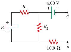 Solved Consider the following figure. (Assume R1 = 6.60 ?, | Chegg.com