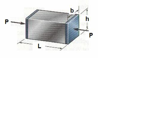 Solved The Unloaded Dimensions L X B X H Of A Solid