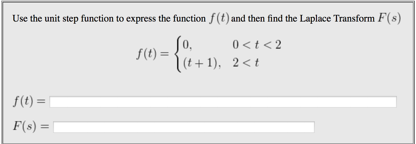 Solved Use the unit step function to express the function | Chegg.com