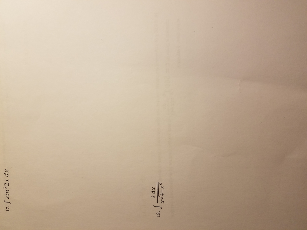 Solved Integral Sin 5 2x Dx Integral 3 Dx x Squareroot 4 Chegg solved-integral-sin-5-2x-dx-integral-3-dx-x-squareroot-4-chegg