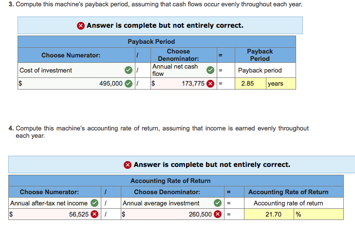 Solved Problem 24-1A Computation of payback period, | Chegg.com