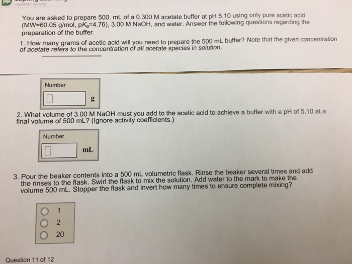 solved-you-are-asked-to-prepare-500-ml-of-a-0-3-m-acetate-chegg
