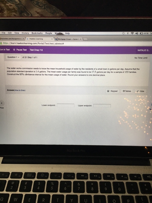 Solved The water works commission needs to know the mean