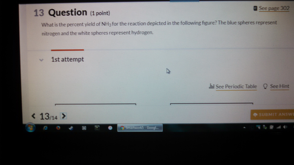 Solved 13 Question (1 point) a See page 302 What is the | Chegg.com