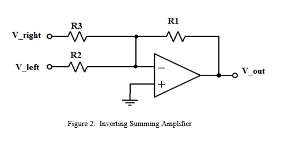 Simple Mono To Stereo Converter Circuit Diagram Circuit Mono